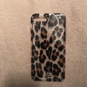 Kate Spade iPhone leopard 7 Plus case 🖤